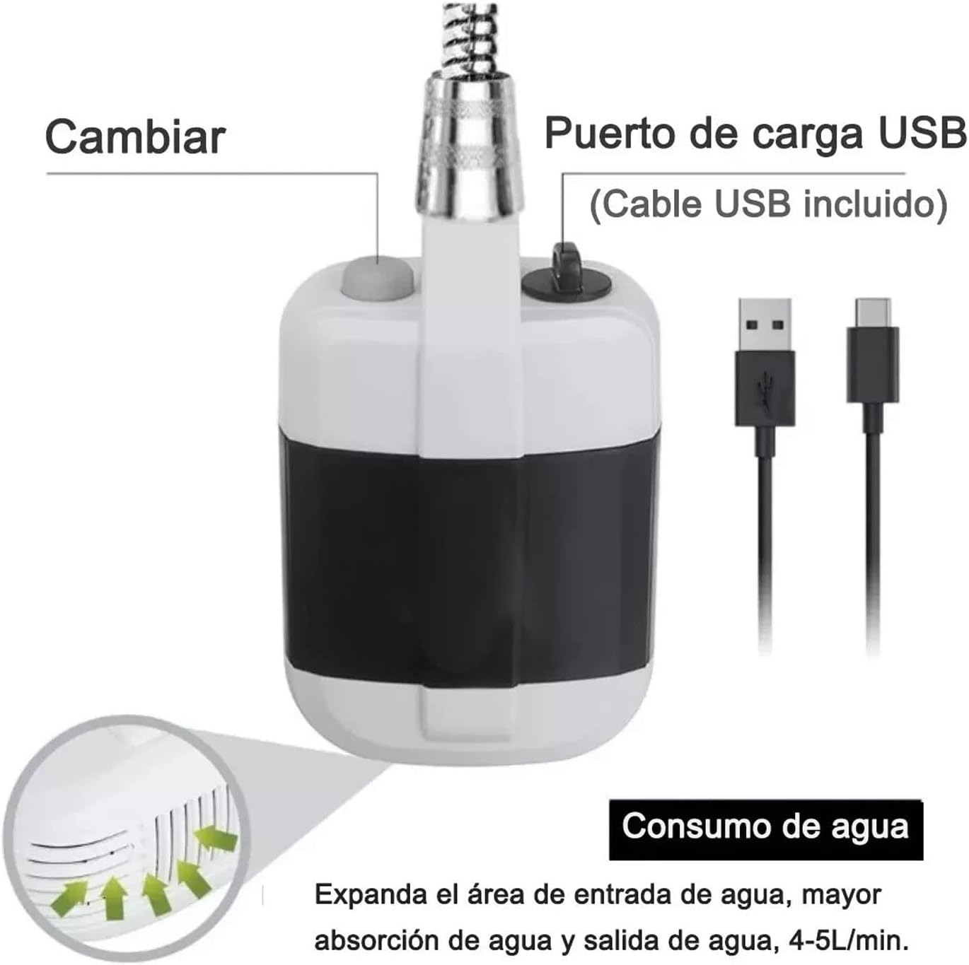 AquaGo® Ducha Portatil